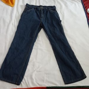 Mens blue work jeans